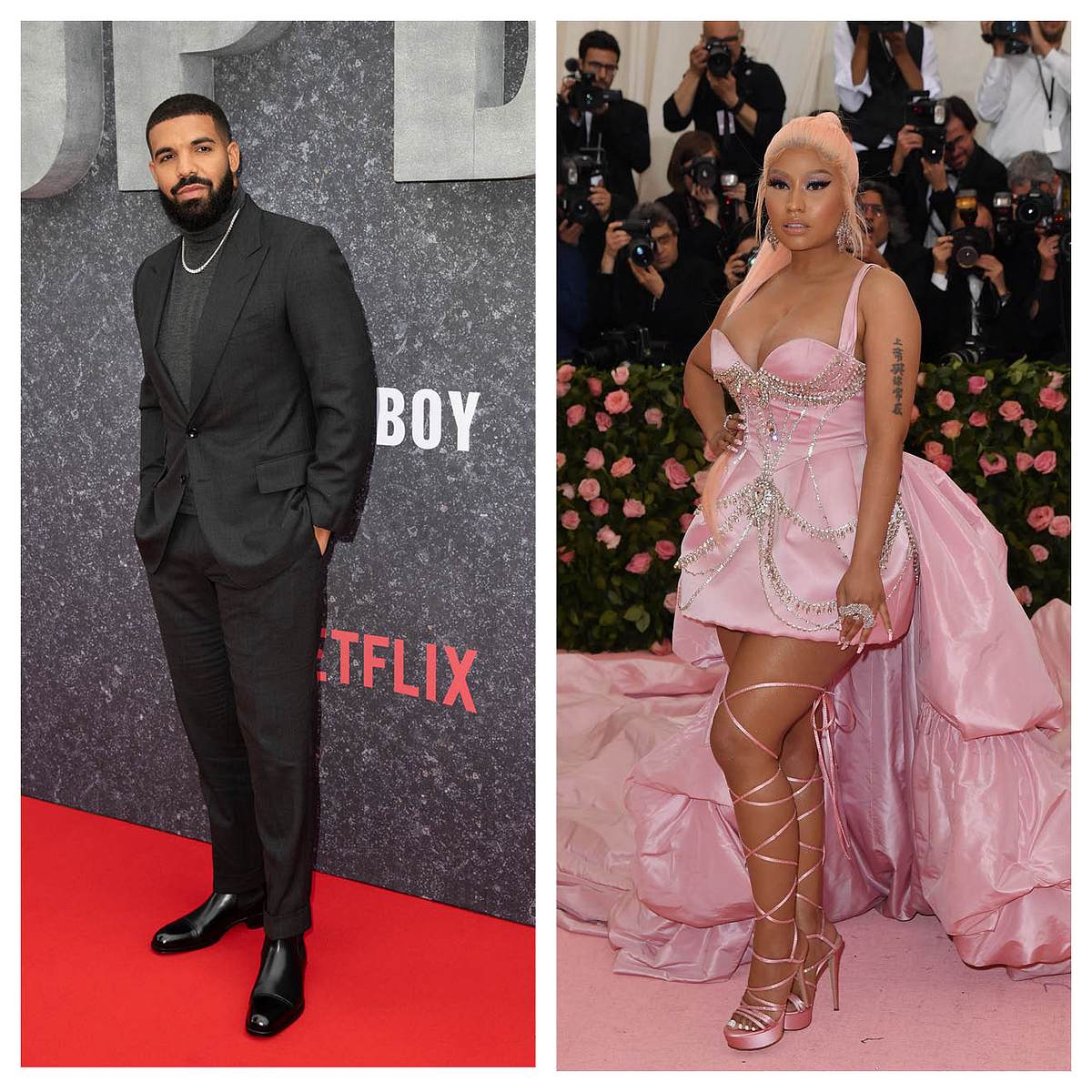 Stars, die von ihrem Schwarm einen Korb bekommen haben Drake Nicki Minaj