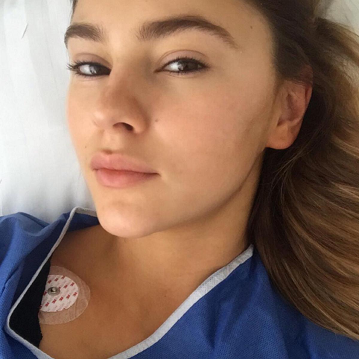 Stefanie Giesinger hatte einen Autounfall