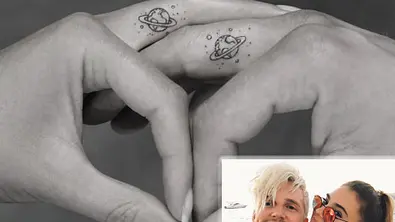 Stefanie Giesinger & Marcus Butler haben ein Pärchen-Tattoo - Foto: instagram/stefaniegiesinger