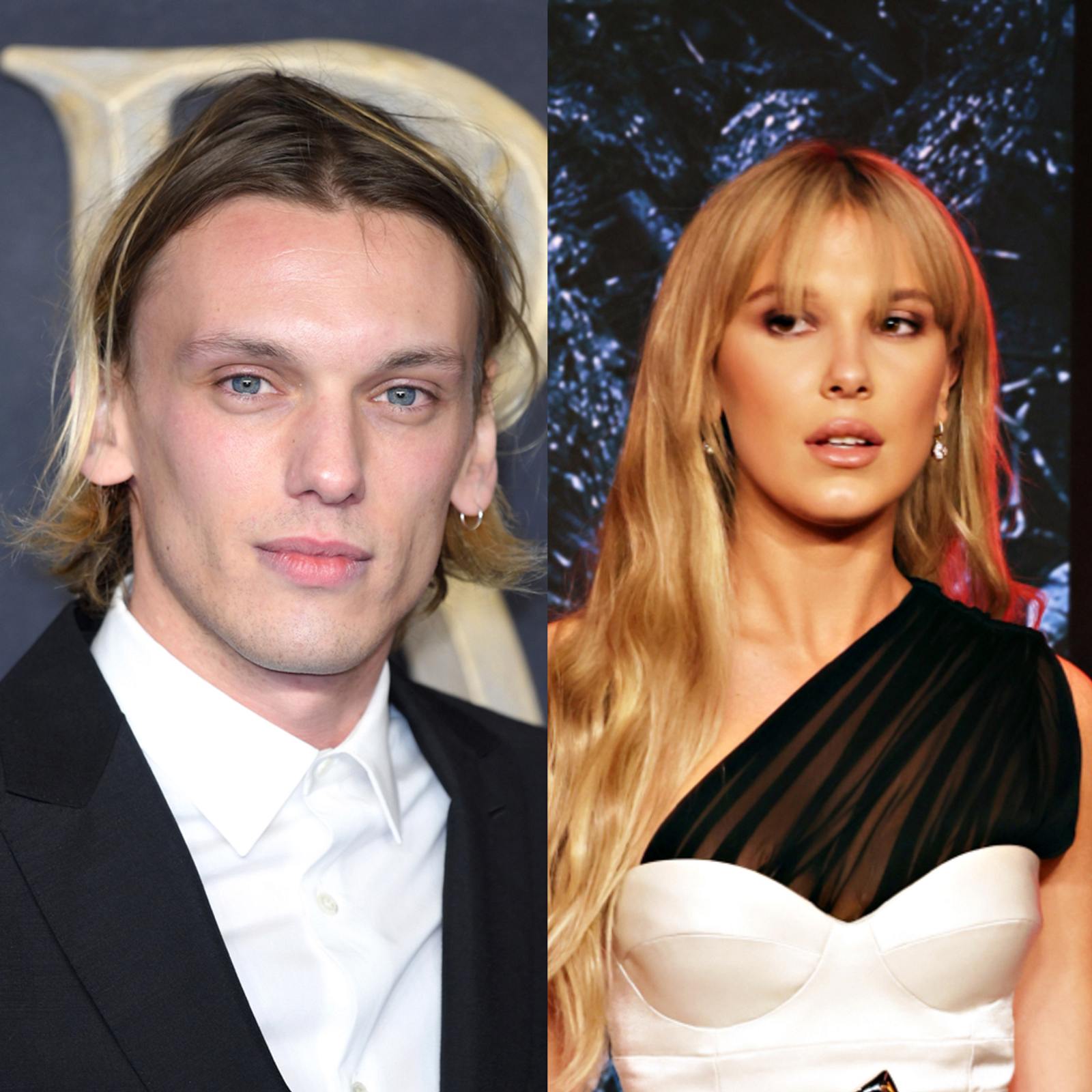 "Stranger Things": Jamie Campbell Bower Bringt Millie Bobby Brown Zum ...