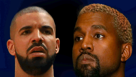 Kanye West und Drake haben mega Zoff miteinander! - Foto: Getty Images