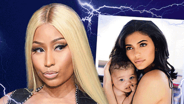 Kylie Jenner: Nicki Minaj disst Baby Stormi und Travis Scott - Foto: Dimitrios Kambouris/Getty Images u. Instagram/kyliejenner