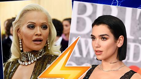 Beide zwei unfassbar erfolgreiche Pop-Sängerinnen: Rita Ora und Dua Lipa. - Foto: Alamy & Getty Images