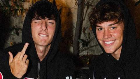 TikTok Stars Noah Beck und Bryce Hall: Kuss erklärt - Foto: Instagram @ Noah Beck