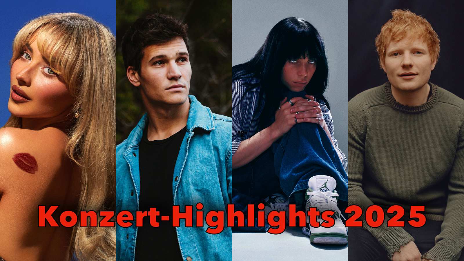  Konzert-Highlights 2025: Diese Stars touren durch Deutschland! 