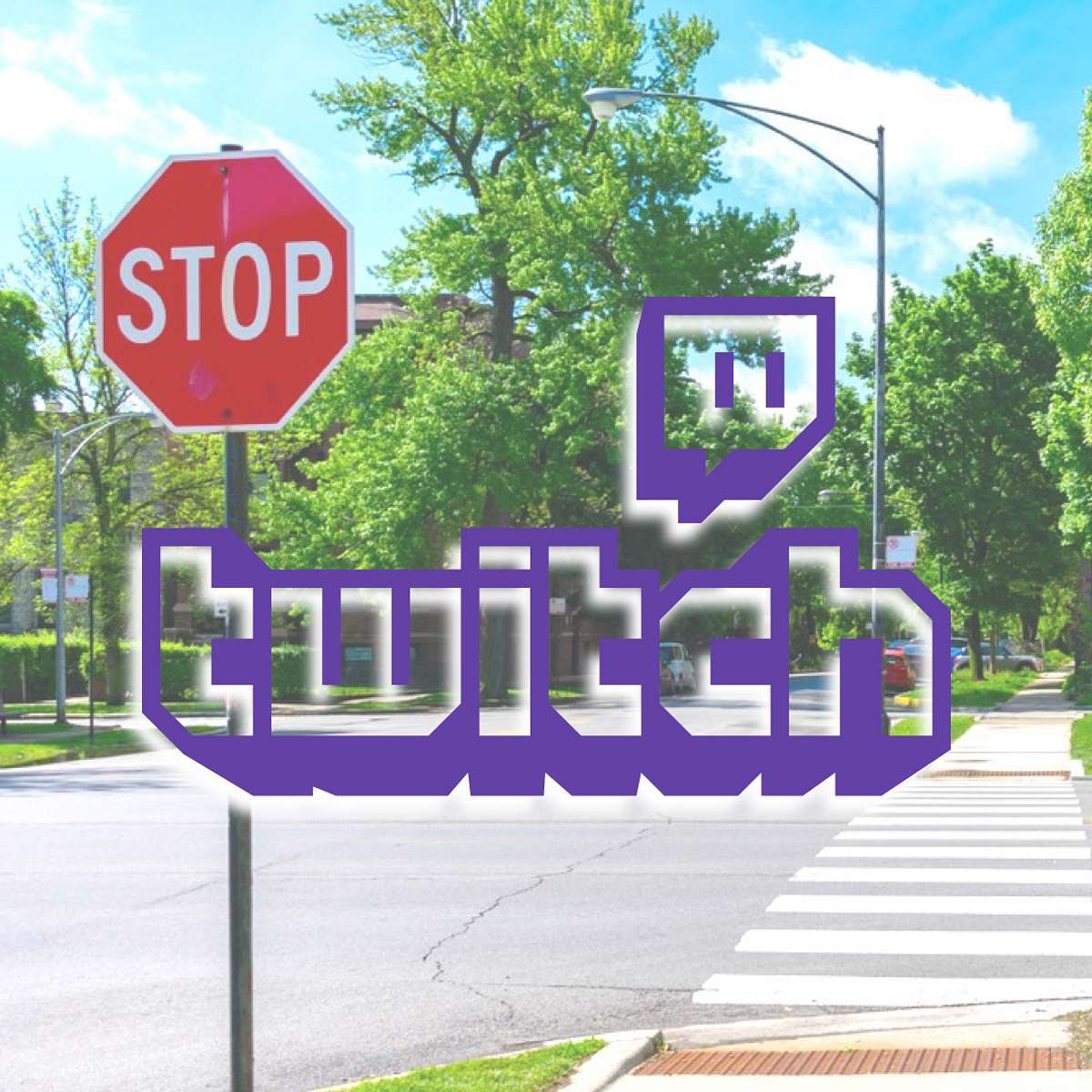 Twitch news stoppschild