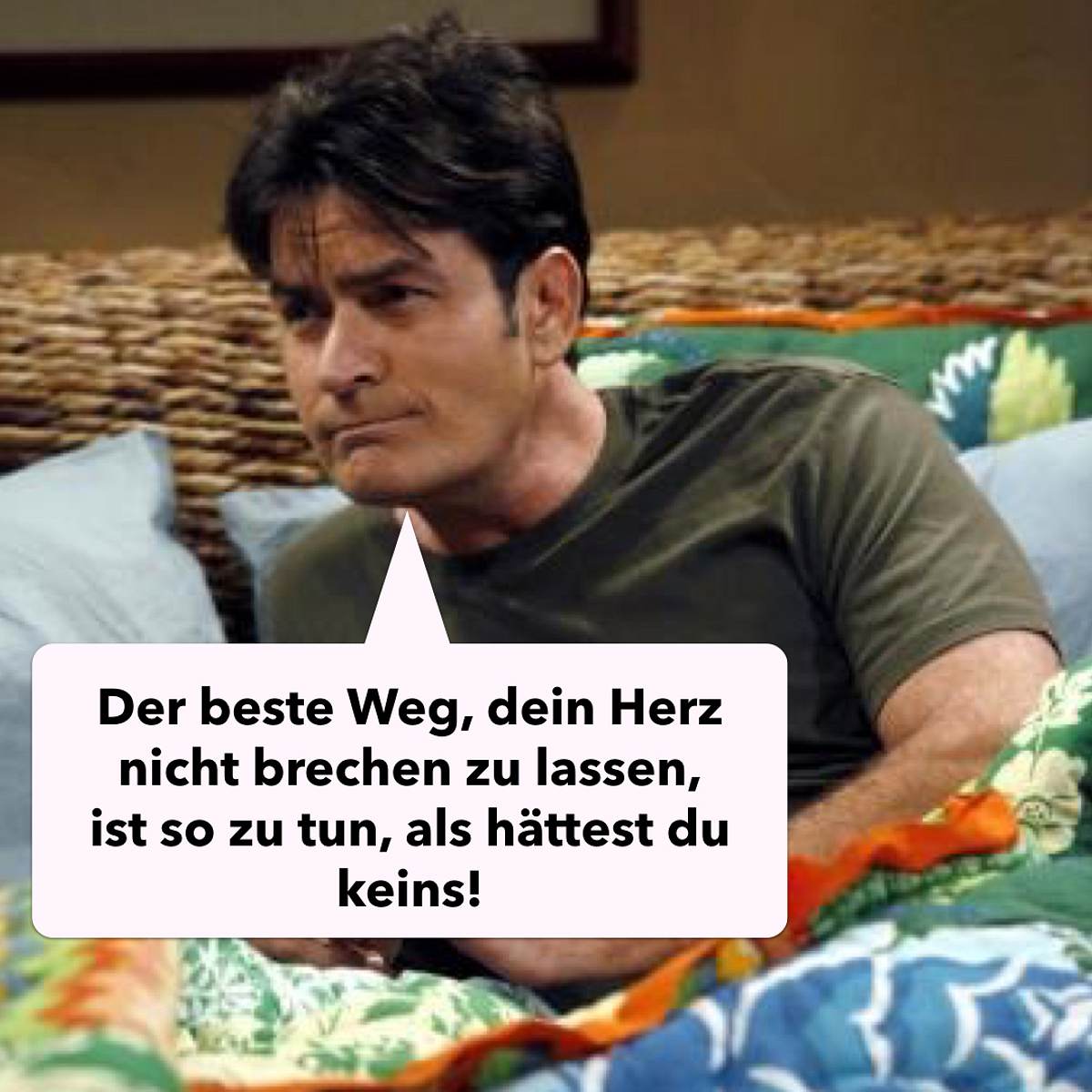 Two And A Half Men” Sprüche: Hat Charlie ein Herz?