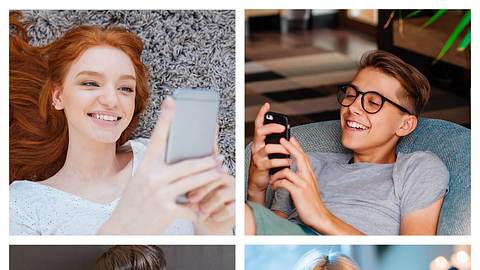 Auch in Zeiten von Corona, können wir dank Smartphone mit unseren Freunden in Verbindung bleiben und jede Menge Spaß haben! - Foto: Shutterstock, stock.adobe.com/ Drobot Dean/ lithiumphoto