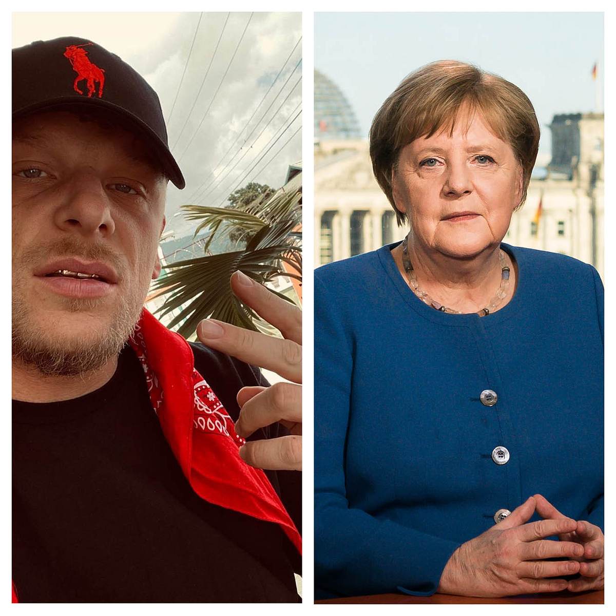 Wichtige Frage: Bonez MC wendet sich an Angela Merkel!