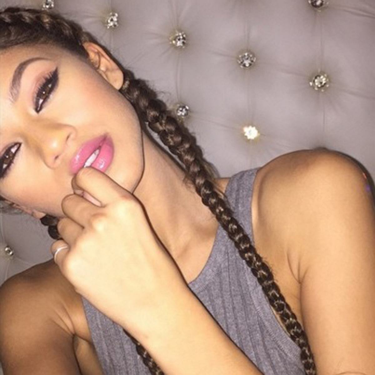 Zendaya Coleman mit Boxer Braids