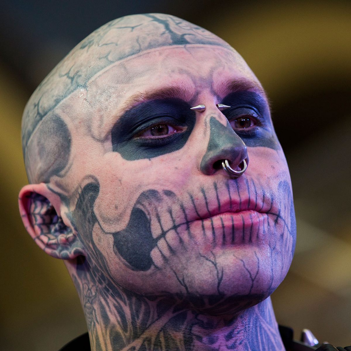 Zombie Boy war für sein extravagantes Äußeres berühmt