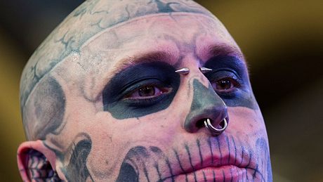 Zombie Boy war für sein extravagantes Äußeres berühmt - Foto: Getty Images
